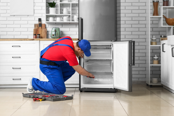 Refrigerator repair service banner